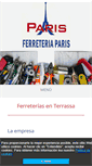 Mobile Screenshot of ferreteriaparis.net