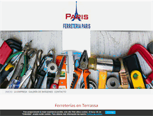 Tablet Screenshot of ferreteriaparis.net